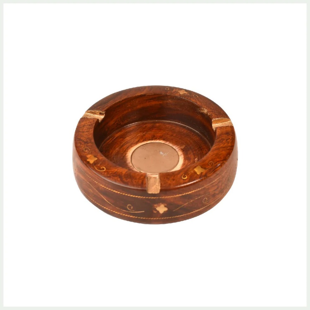 Handcrafted Wooden Ashtray